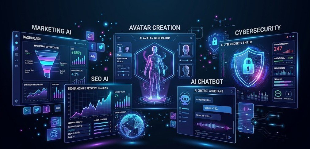 Best AI Tools for Marketing, SEO, Avatar, and Cybersecurity in 2026 ??? The Complete Comparison Guide
