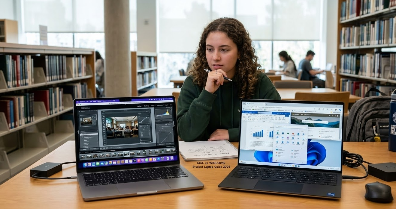 Best Laptops for Students 2026: Apple MacBook vs Windows Laptops Full Comparison