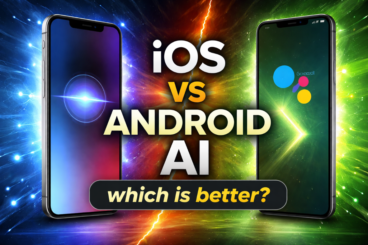 iOS vs Android AI Comparison 2026 ??? Apple Intelligence vs Google Gemini (Full Guide)